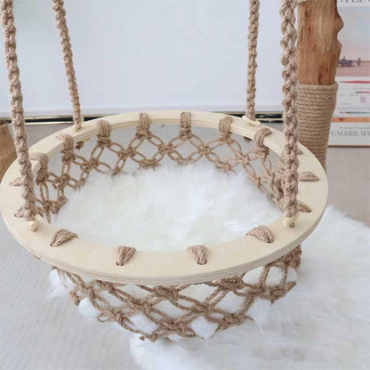 Catvera Solid Wood Cradle Cat Tree - Image 15|||PROMPT|||Original clean product image