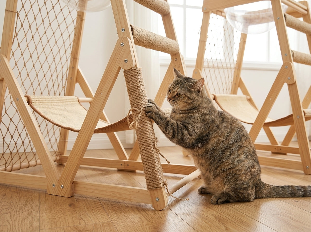 Catvera Space Capsule Cat Climbing Tree - Built to Survive Years of Enthusiastic Play