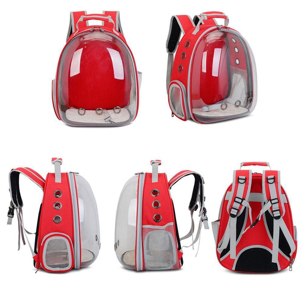 Catvera Transparent Bubble Cat Backpack - Image 7|||PROMPT|||Original clean product image