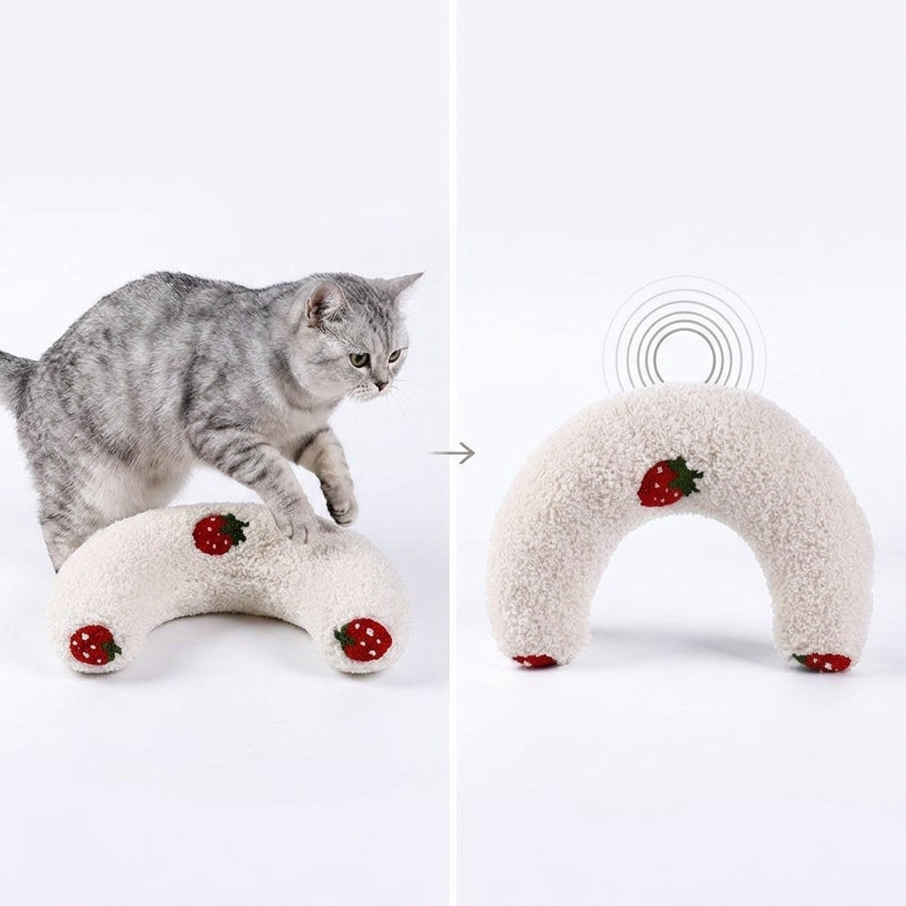 Catvera U-Shaped Cotton Comfort Pillow - Long-Lasting Quality