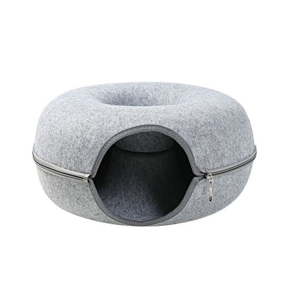 Catvera Felt Round Cat Cave