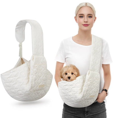 Hands-Free Dog Carrier Chest Sling - Image 8|||PROMPT|||Original clean product image
