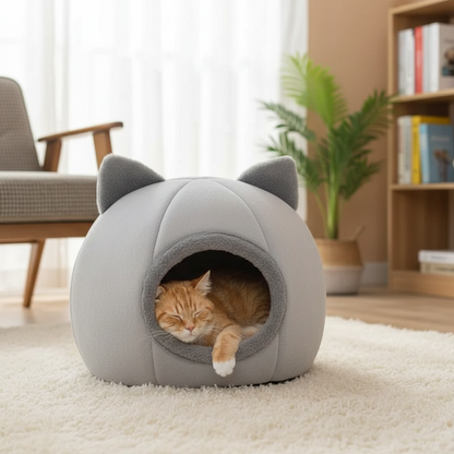 Catvera Cave Cat Bed Premium