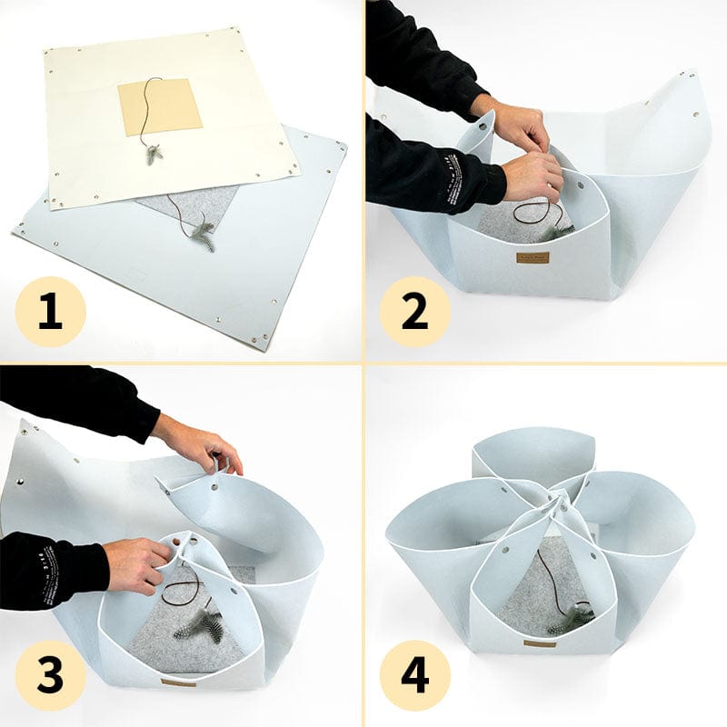 Catvera Foldable Interactive Cat Play Mat