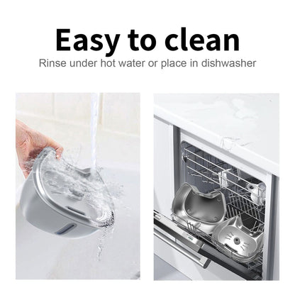 Catvera Stainless Steel Water Fountain