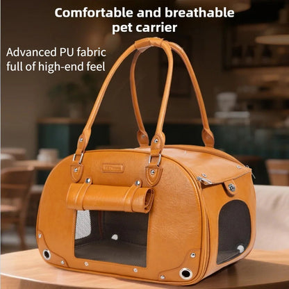 Stylish Travel Pet Carrier Bag - Image 1|||PROMPT|||Original clean product image